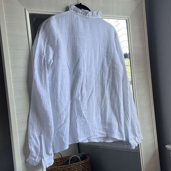 NWOT French Atelier Seven August Button Blouse - Picture 5 of 6